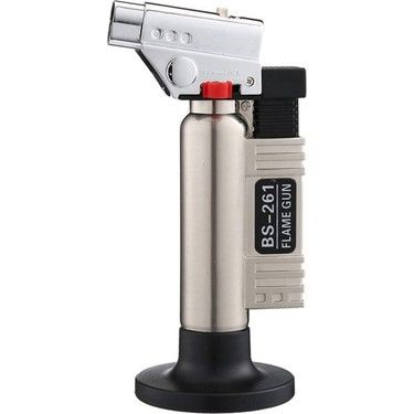 Original Kitchen Cooking Torch Refill Blow Torch with Lock Adjustable Flame for BBQ Baking Soldering - 901 & BS - 261