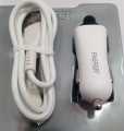 Faster Car Charger FCC-T100 2X Fast 2.4A Dual USB Charge Two Devices Type C Supported. 