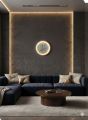 Premium Quality 3D Moon Light Wall Hanging Hand Made Art Moon Light ​Decorative 3D Moon Lamp “The Back of the Moon” Lunar Wall Lamp, Modern Wall Sconce, Moon Night Light, Moon Lightning, Space-Themed Gifts/Decorative Moon Lamp, Textured Moon Painting Moon. 