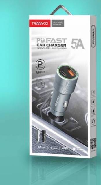 Car%20charger%20TRANYOO%20C9%205A%20with%20USB%20and%20Type-C%20connectors%20and%20fast%20charging%20function%20-%20Image%202