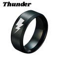 Thunder Rings For Men and Women Lightning Strike Stainless Steel Ring Light Fashion Unique Rings Lovers Ring Wholesale Rates. 