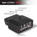 OBD2 Car Diagnostic Scan Tool Vgate vLinker MC+ Bluetooth. 