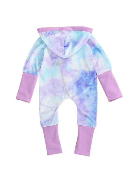 Baby%20Romper,%20Tie-Dye%20Print%20Long%20Sleeve%20Hooded%20Bodysuit%20Jumpsuit%20for%20Boys%20and%20Girls%20-%20Image%204