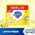Safeguard Bath Soap Lemon Fresh 168gm (Bundle of 3). 