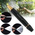 High Pressure Metal Brass Adjustable Black Nozzle Water Spray Car Wash And Home Gardening Tool. 