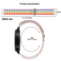 20mm Width Replacement Sports Nylon Alpine Loop Watch Band For Samsung Galaxy Watch 4 Active 2 Amazfit GTS GTS 2 Mibro Lite and All Other 20mm supported Watches. 