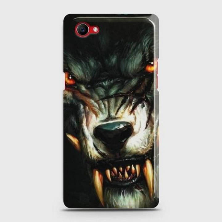 Oppo F7 Youth Realme 1 Cover - SkinLee HQ Hard Case - Abstract WereWolf - SKINLEE-448-1-380-243