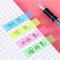 200 Sheets Fluorescence Colour Memo Pad Self Adhesive Sticky Notes Bookmark Marker Color Memo Sticker Paper School Office Supplies Reading Book Mark PRCODE CAIQKILW. 