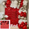 Shimmer Wall Backdrop Decorations Panel | Wedding, Birthday, Anniversary, Engagement & Bridal Shower Party Decor Panel (Champagne). 