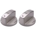 Brushed Metal Gas Stove Knobs Cooker Control Switch Range Oven Knobs Cooktop Burner Knob Switch(16Pcs 6mm Shaft Core). 