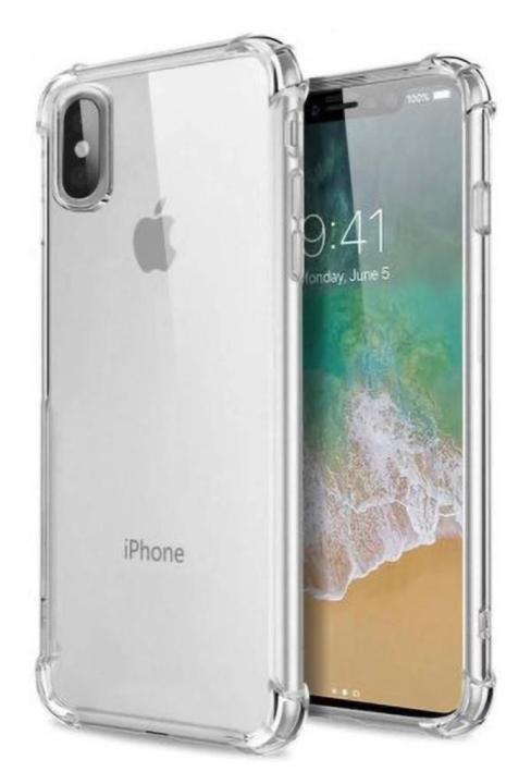 iPhone%20X/Xs%20Back%20Cover%20Transparent%20Soft%20Bumper%20Clear%206D%20Silicon%20Jelly%20Back%20Case%20Imported%20-%20Image%202