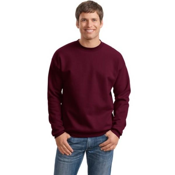 Maroon%20Solid%20Fleece%20Sweatshirt%20For%20Men%20-%20Image%202