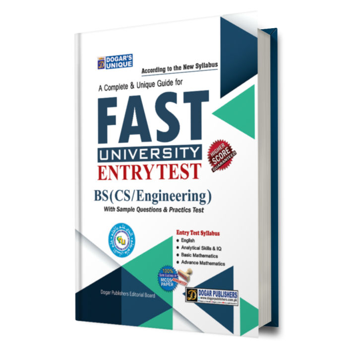 FAST University Entry Test Guide by Dogar Publishers -Latest Edition