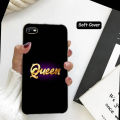 Oppo A1K Back Cover Case - Queen Soft Cover. 