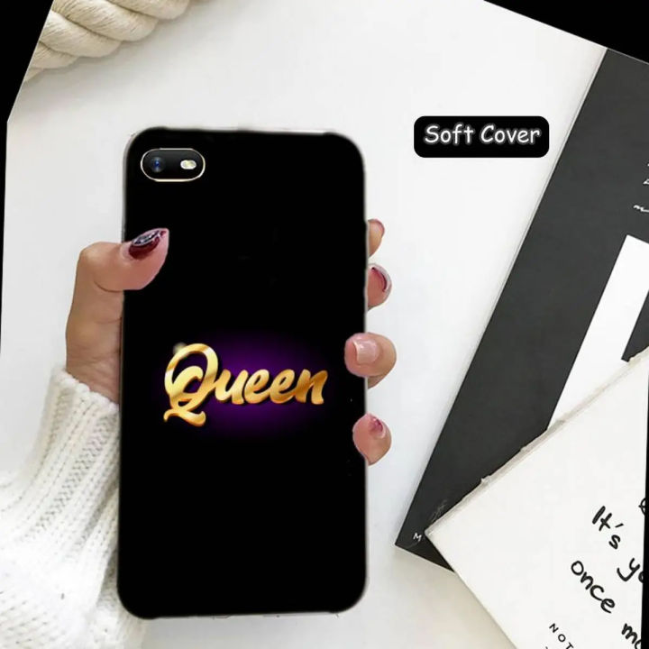 Oppo A1K Back Cover Case - Queen Soft Cover