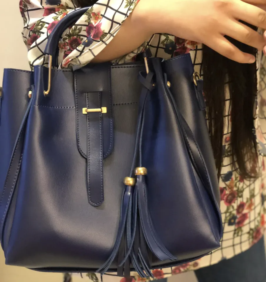 University College 3Pcs Shoulder Bag For Women Single Compartment