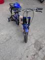 16 Inches Deluxe BMX Cycle With Supporting Wheels Double Fork (Chimtta) Heavy Material. 