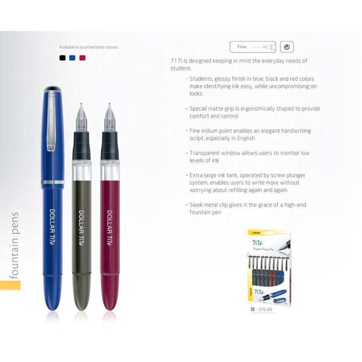 Fountain Pen Pack 10 Pcs Ghosia Stationery LT # 8.12