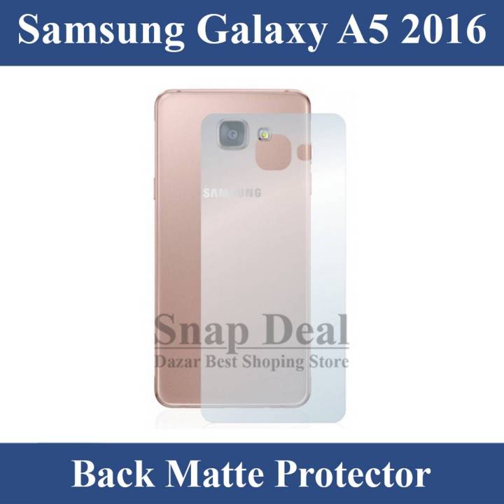 Samsung Galaxy A5 2016 Back Matte Protector Soft Skin Sheet Soft Film Protector For Samsung Galaxy A5 2016
