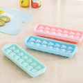 Round Love Ice Mold Reusable Silicone Ice Maker Cube Mold 14 Small Ice Hockey With Cover Double Plastic Ice Tray Kitchen Gadgets. 