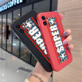 YIWESAN For Huawei Nova 7i Case Thin Side New Design Phone Case Square Edge Pattern Silicone Casing Fashion Tide Full Back Cover Camera Shockproof Protection Cases Softcase Men Women. 
