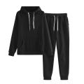 Black winter Tracksuit for men. 