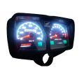 LED Backlight Glow Meter Speedometer for Honda CG 125 Motorcycle (Model 2018 & Earlier). 
