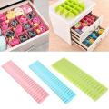 Plastic DIY Grid Board Storage Box Drawer Cabinet Divider Clapboard Organizer. 