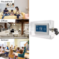 Universal Thermostat Lock Box with Key Thermostat Cover for Thermostat on Wall Fits Thermostats 7X4.5 Inches or Smaller. 