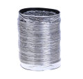 Pipe For in & Out 4 Inch 100mm Ventilator Pipe PVC Aluminum Tube Air Ventilation Pipe Hose Flexible Exhaust Duct 3/2M Air System Vent Bathroom, Kitchen.. 