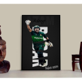 Babar Azam Picture Frame For Boys and Girls Cricket Fans Room Decoration. 
