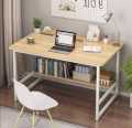 Gaming Table | H-shape table | Office Table | Desktop Table With Book Shelf | Office Desk | Book Shelf | Laptop Table | Computer Table | Study Table | Writing Table | Gaming Table | workstation table with metal powder coating 18 gauged frame. 
