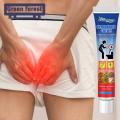 Green forest Itching Cream Delicate Texture Herbal Hemorrhoids Care Ointment. 