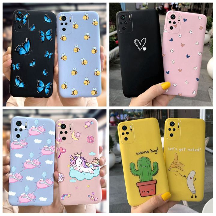 Case Not10 Pro, for R Cartoon Cute Cover Mi Note for Xiaomi Red 10 Phone Case Silicone Soft TPU Cactus edmi Note10 Max Mobile e 10s Coque