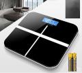 180KG Digital Weighing Scale Accurate to 0.01kg Bathroom Scale with Large LED Backlight Display 6mm Ultra-Thin Design Rounded Corner Design-random colours. 