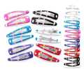 5 Pcs Card Fancy Hair Clip Tik Tak Hairclip Large Size Metal Hairclips for Girls and Kids Women Hair Accessories. 