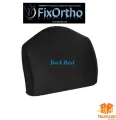 FixOrtho BackCare Foam Cushion For Office Chair & Car Seat with MASSAGE BUBBLES Support - Upper & Lower Lumbar Support. 