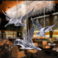 [Featured] Transparent Crystal Acrylic Bird Hummingbird Ceiling Wall Hanging Ornaments / Wedding Party Stage Background Flying Bird Decor. 