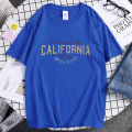 Established 1982 California United States Tshirts Men Loose Street T Shirt Hip Hop Cotton Top Avant-Garde Cool T Shirts Men'S. 