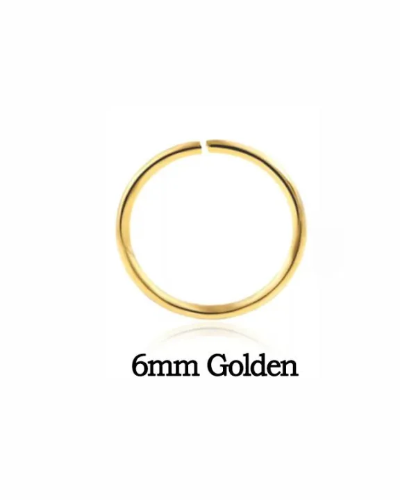 8mm%20simple%20golden%20nose%20rings%20for%20girls%20Pack%20of%206%20-%20Image%204