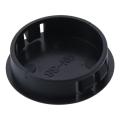 25PCS Premium Plastic Locking Hole Plugs Black Flush Type Plastic Hole Cover Panel Hole 38mm Round End Cap Chair Furniture Glide Protectors. 
