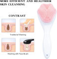 SP Dealz  Handheld Silicone Face Scrubber Exfoliator, Ooloveminso Face Brushes for Cleansing and Exfoliating, Manual Facial Cleansing Brush, Gentle Soft Face Wash Brush for Sensitive, Delicate, Dry Skin. 
