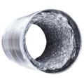 Dryer vent cleaner-1 x ventilation duct-Silver. 