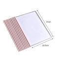 Clear Folder with Sliders 10 Pcs Clear Report Covers with Sliding Bar A4/letter Size No Punching Required Thickened Drawbar Folder Convenient Document Protection for Southeast Asian for Documents. 