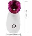 2022 electric facial steamer portable facial steamer nano ionic facial steamer machine gemei zlq-1027. 