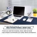 Laptop Matt 12x27 inches Large Mouse pad | Desk Matt, Computer Table Protector Matt | Multi use Synthetic Leather Matt| Large Mousepad. 