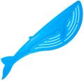 Whale Shaped Food Strainer Hand-held Colander. 