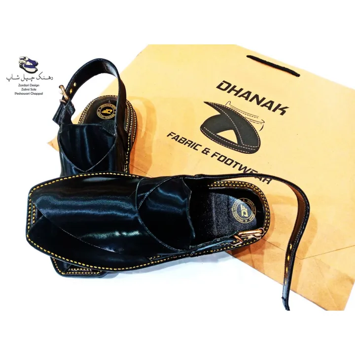 Peshawar%20Zardari%20Handmade%20Peshawari%20Chappal%20In%20Shine%20Mate%20Leather%20Branded%20Shoe%20BZPC-1%20-%20Image%209