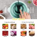 Electric Meat Grinder, Food Processor 2L 3L , Stainless Steel Meat Mixer Food Chopper for Meat, Vegetables, Fruits and Nuts with 4 Sharp Blades,Stainless Steel Food Grinder for Meat. 