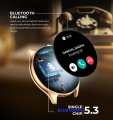 Zero® Vision Smartwatch | Ultra Big Screen of 1.43" AMOLED Display, Bluetooth Calling, Advanced Health Sensors | FREE Silica Gel Strap, Waterproof IP67 | High Quality, Best Smartwatch for Men and Women, IOS & Android users. 